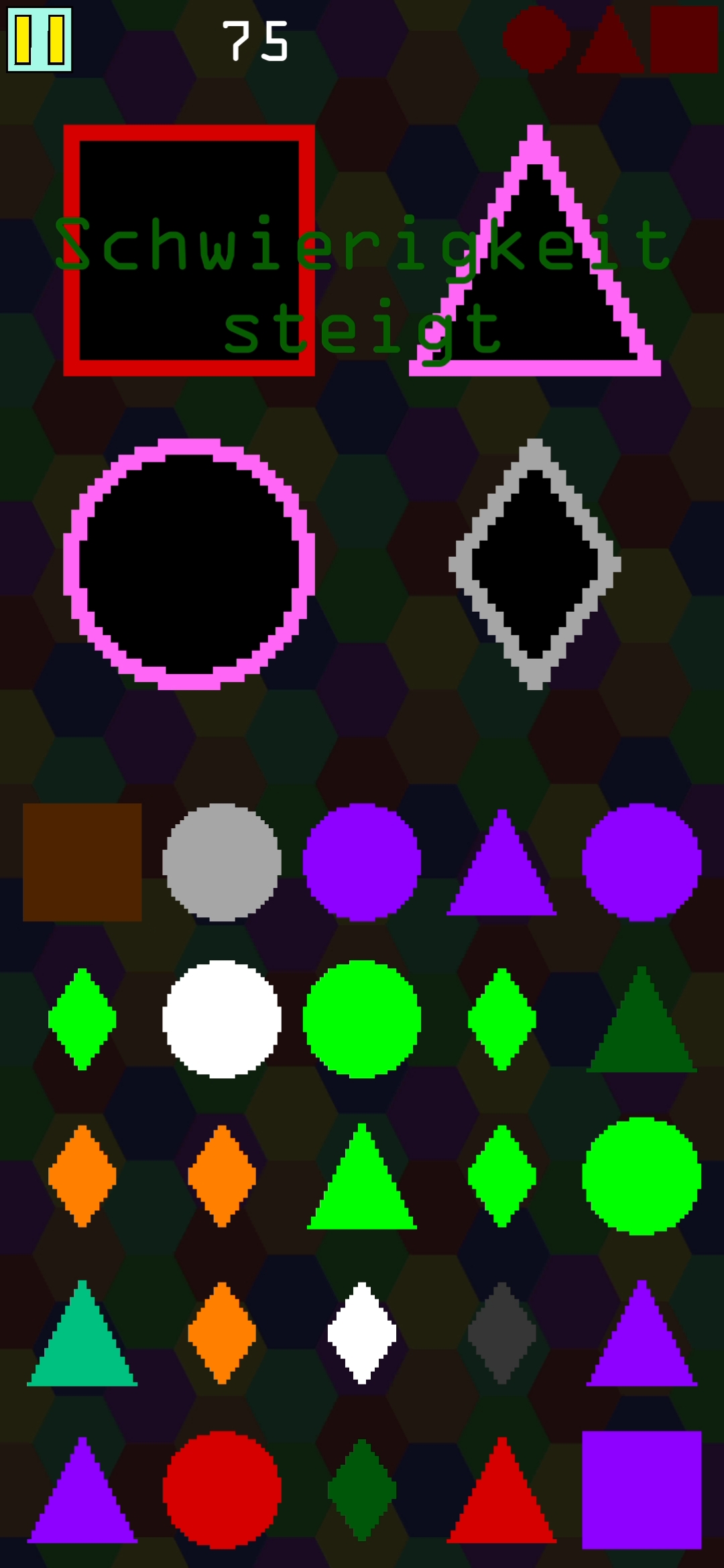 Schriftzug Farbe