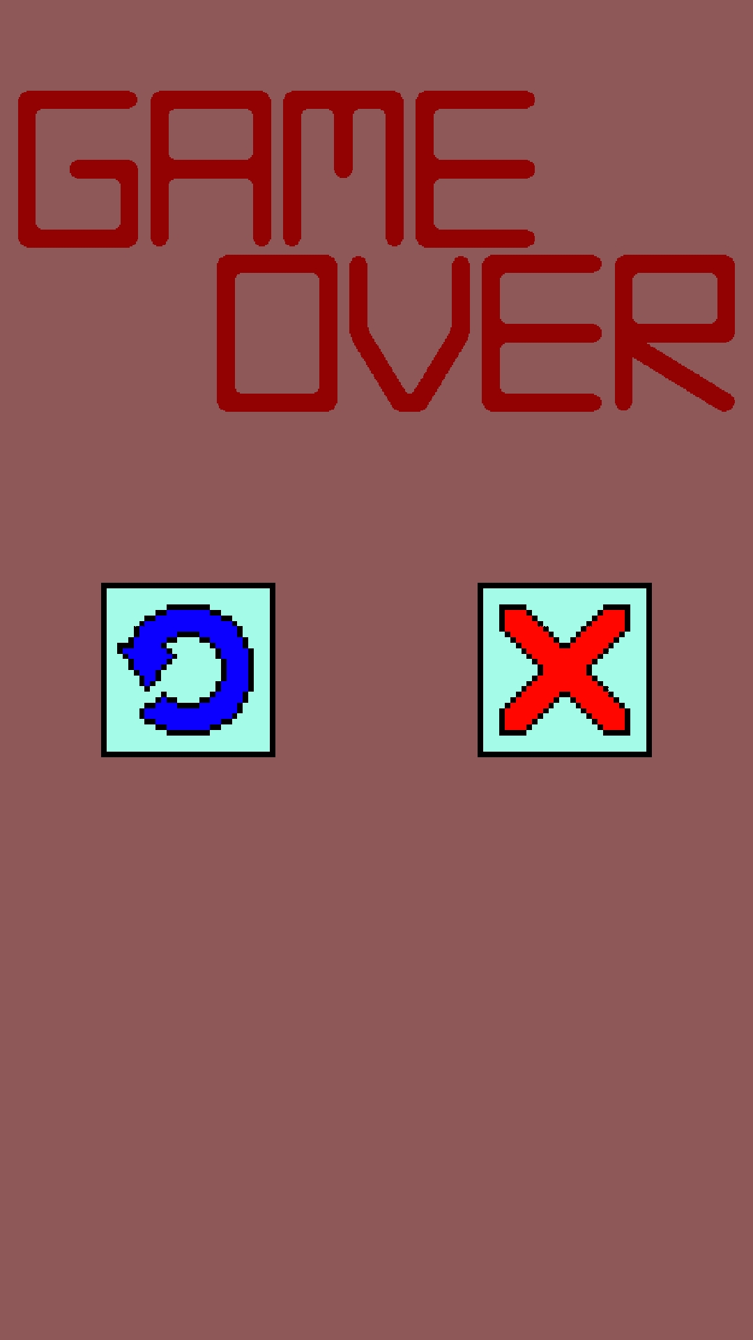 Game-Over Screen