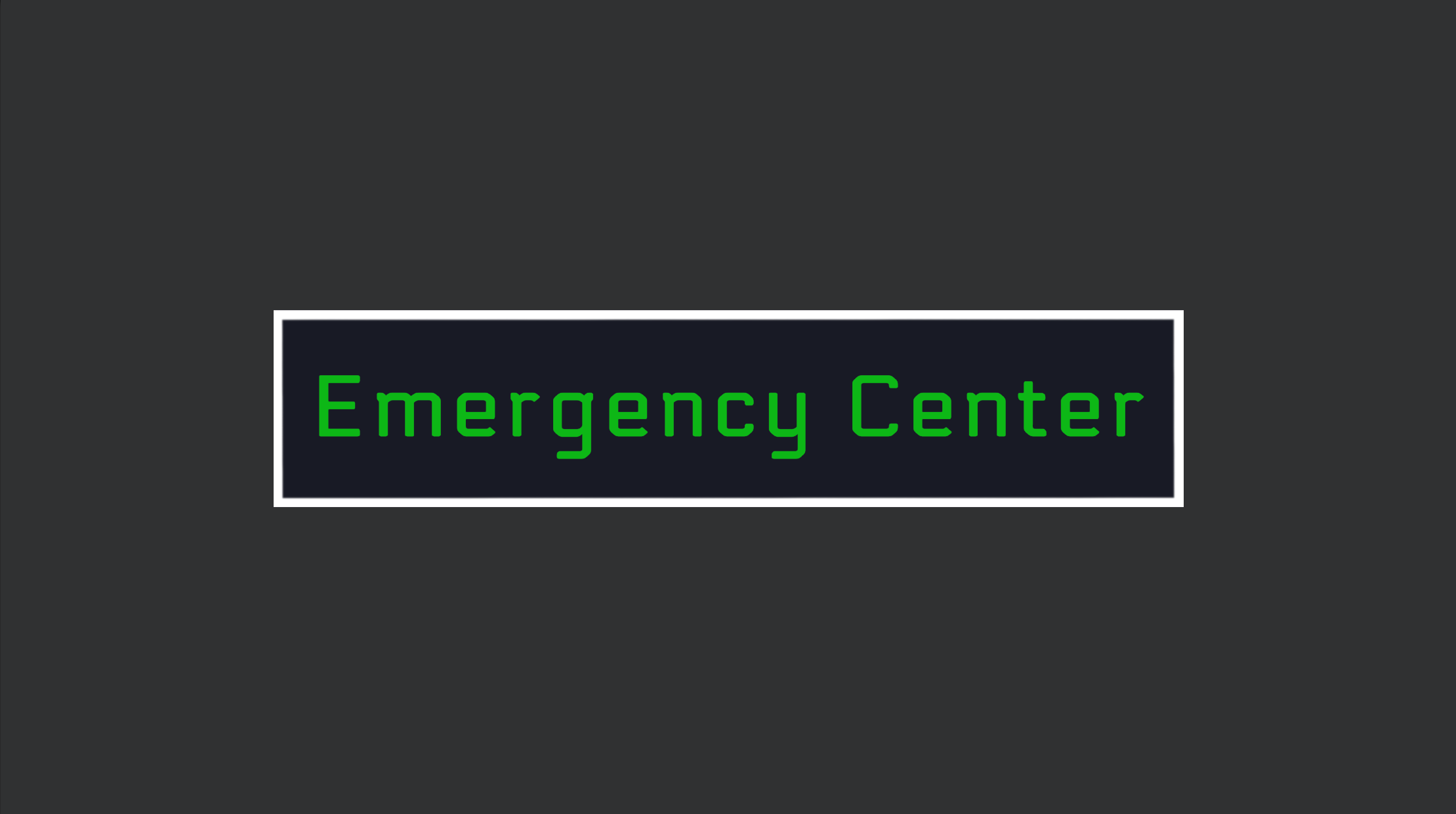 Emergency Center